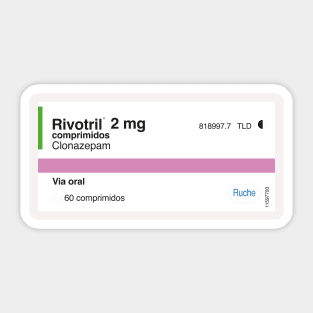 Clonazepam, rivotril Sticker